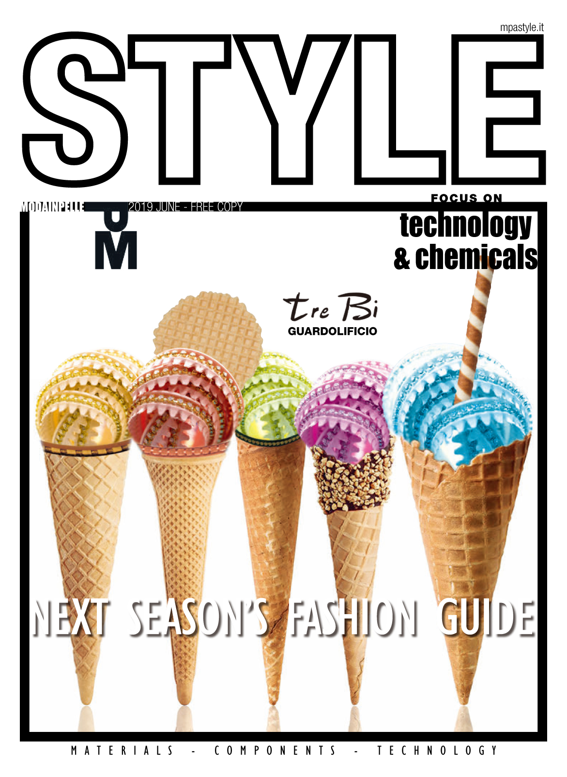 《Moda Pelle Style》意大利鞋包皮具专业杂志2017年06月号